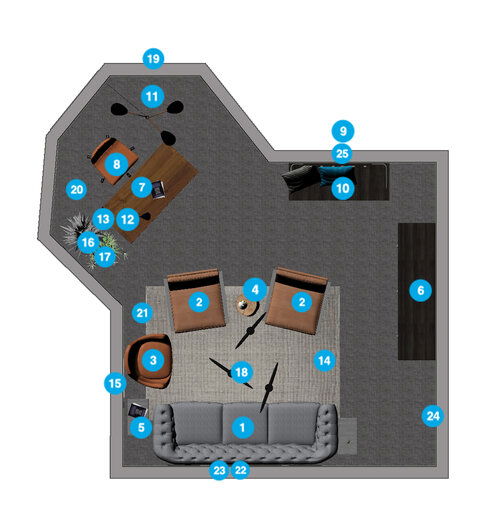 Online Designer Business/Office Floorplan