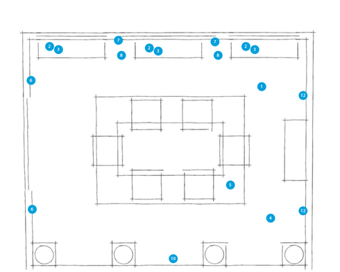 Online Designer Patio Floorplan