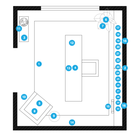 Online Designer Home/Small Office Floorplan