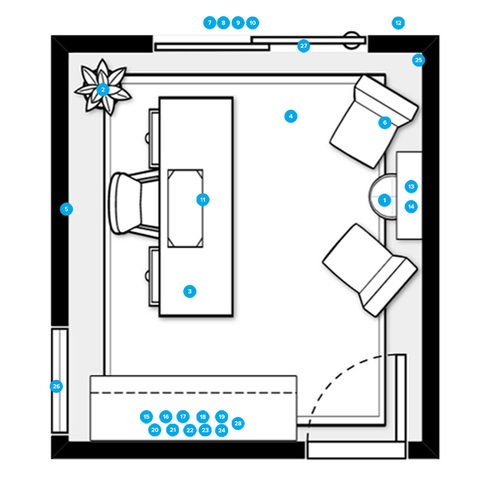 Online Designer Home/Small Office Floorplan