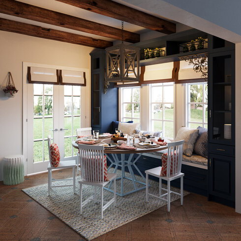 22 Breakfast Nook Designs for a Modern Kitchen and Cozy Dining