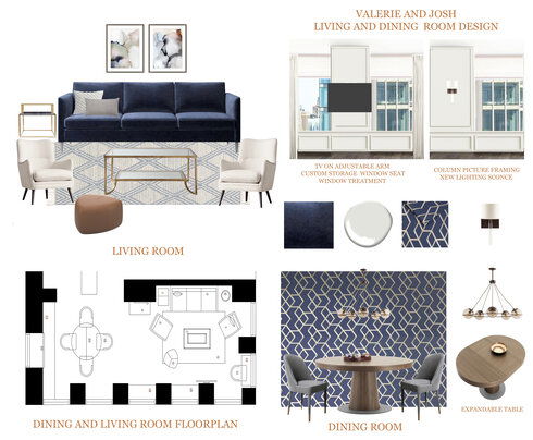 Small Modern Style Apartment Giselle U. Moodboard 1 thumb