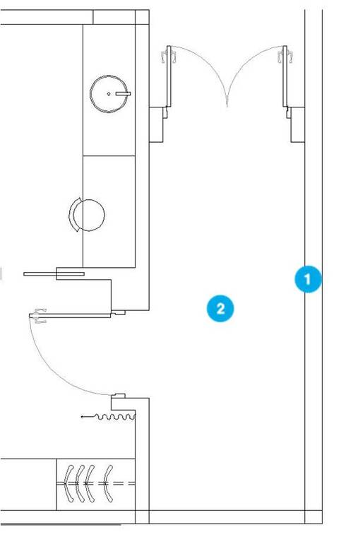 Online Designer Hallway/Entry Floorplan