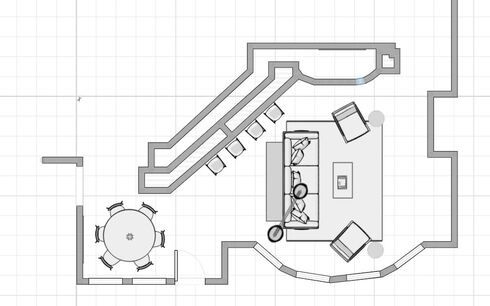 Online Designer Kitchen Floorplan