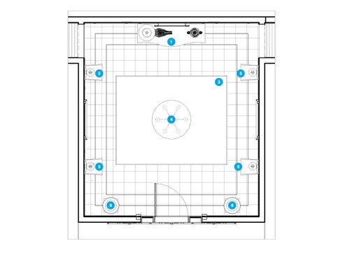 Online Designer Hallway/Entry Floorplan