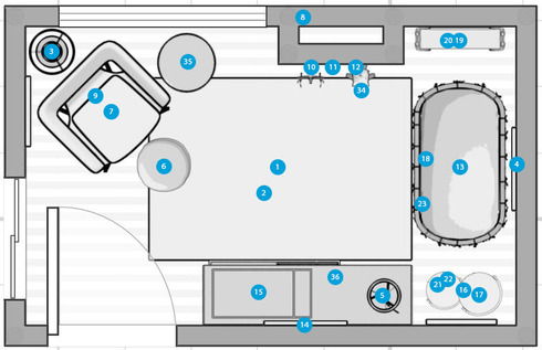 Online Designer Nursery Floorplan