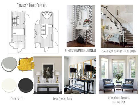 Elegant and Contemporary Entryway Lynda N Moodboard 2 thumb