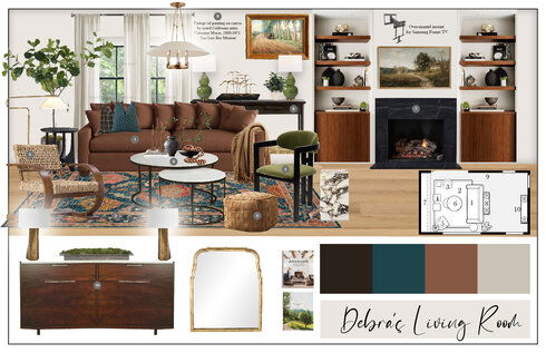 Chic Modern Rustic Home Design  Casey H. Moodboard 1 thumb