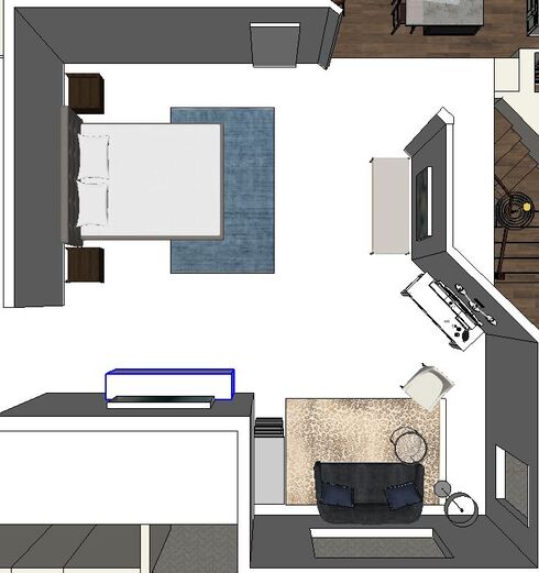 Online Designer Bedroom Floorplan