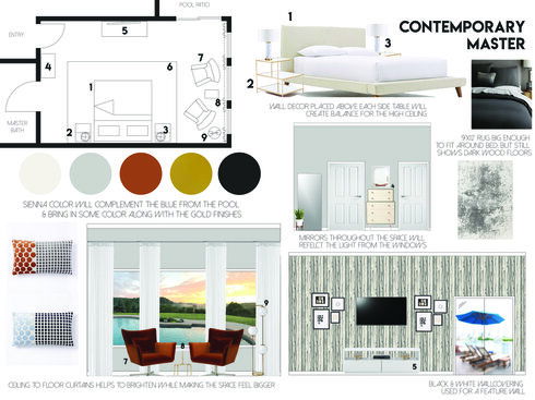 Transitional Bedroom LeJavian R. Moodboard 2 thumb