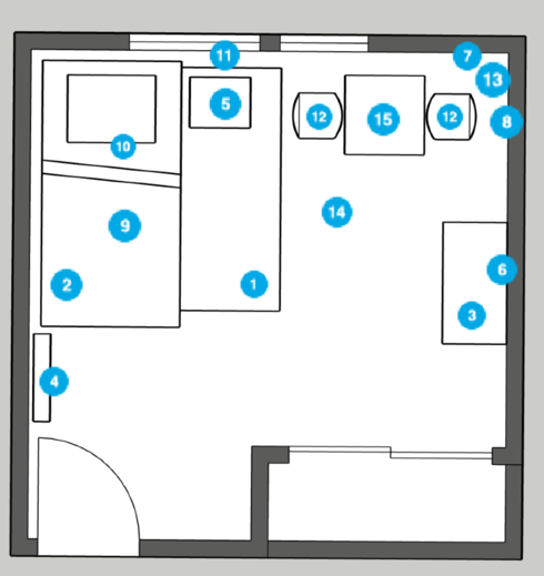 Online Designer Nursery Floorplan