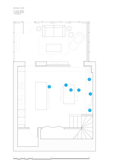 Online Designer Kitchen Floorplan