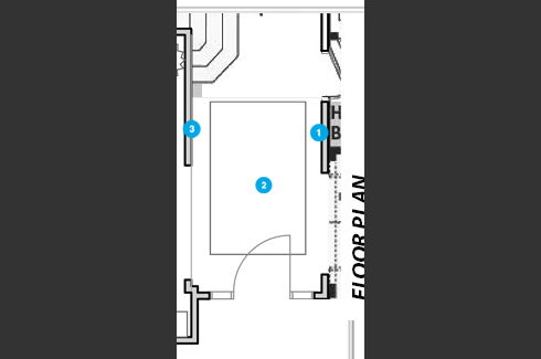 Online Designer Hallway/Entry Floorplan