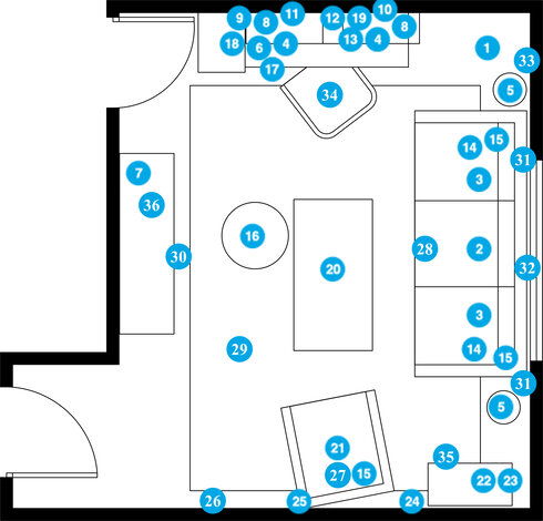 Online Designer Home/Small Office Floorplan