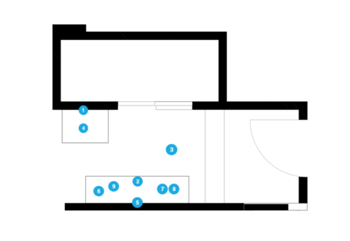 Online Designer Hallway/Entry Floorplan