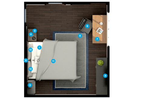 Online Designer Kids Room Floorplan