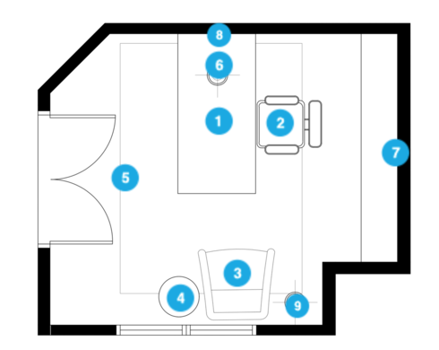 Online Designer Home/Small Office Floorplan