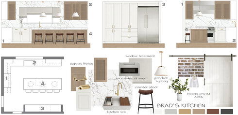 White Modern Kitchen Remodel Selma A. Moodboard 2 thumb