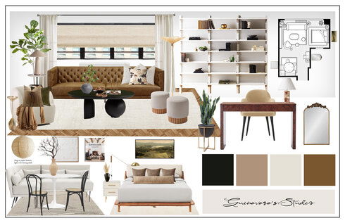 Tranquil Urban Living Interior Design Casey H. Moodboard 2 thumb