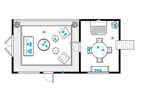 Online Designer Patio Floorplan