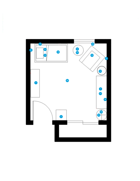 Online Designer Nursery Floorplan