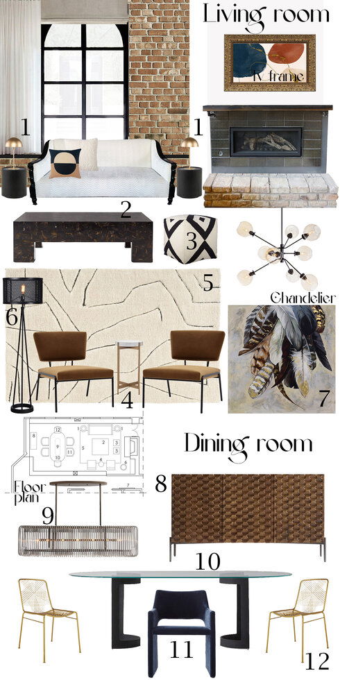 Eclectic Historic Loft Design Nikola P. Moodboard 2 thumb