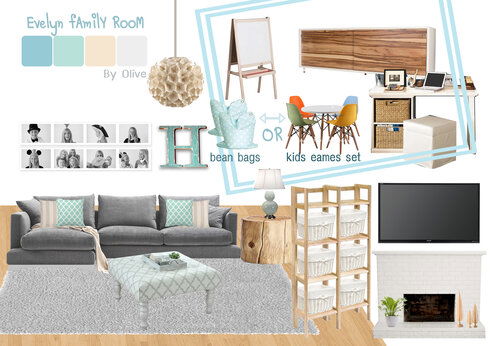 Kid Friendly Multi-Purpose Family Room Design Olive T Moodboard 3 thumb