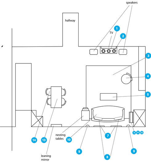 Online Designer Studio Floorplan