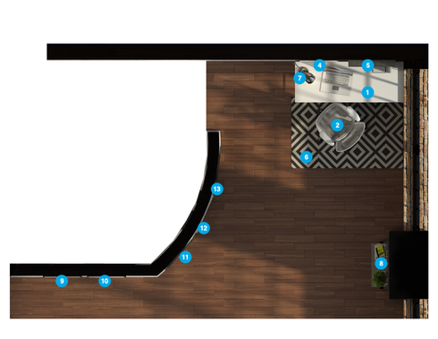 Online Designer Home/Small Office Floorplan