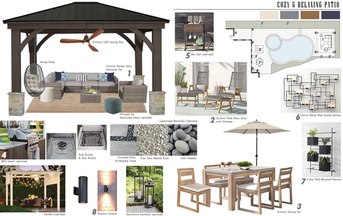 Online Designer Patio Floorplan