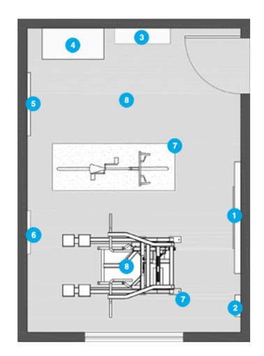 Online Designer Hallway/Entry Floorplan