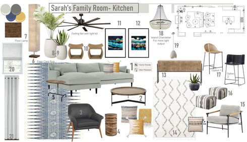 Fresh Coastal Home Interior Design Ideas Wanda P. Moodboard 1 thumb