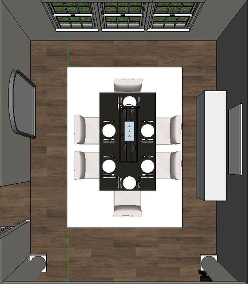 Online Designer Kitchen Floorplan