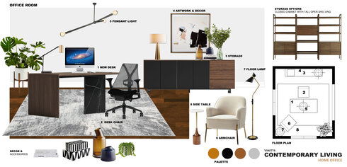 Transitional Design for a Welcoming Home Ibrahim H. Moodboard 2 thumb