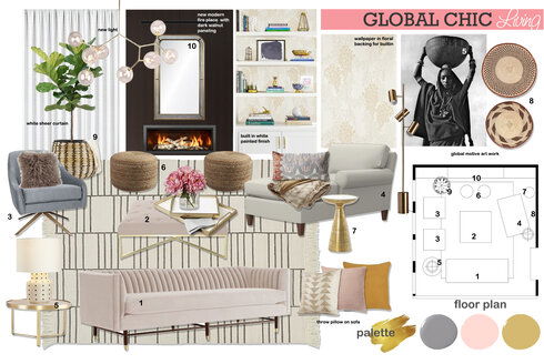 Transitional Glam Living Room Interior Design Ideas Ibrahim H. Moodboard 1 thumb