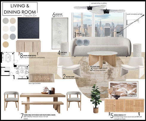 Minimal and Contemporary NYC Oasis Darya N. Moodboard 1 thumb