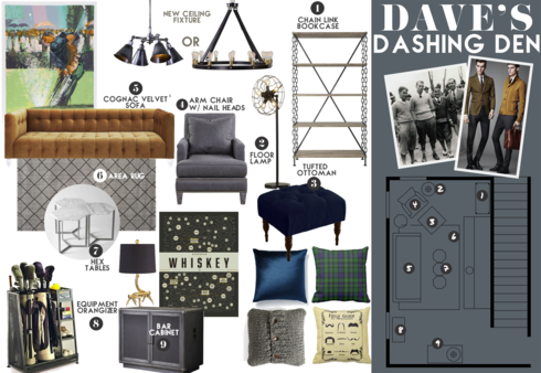 Man Cave Transformation  Taron H. Moodboard 1 thumb