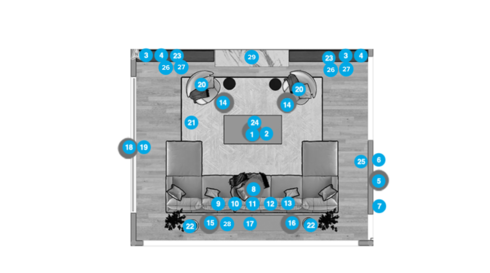 Online Designer Bedroom Floorplan