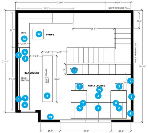 Online Designer Home/Small Office Floorplan