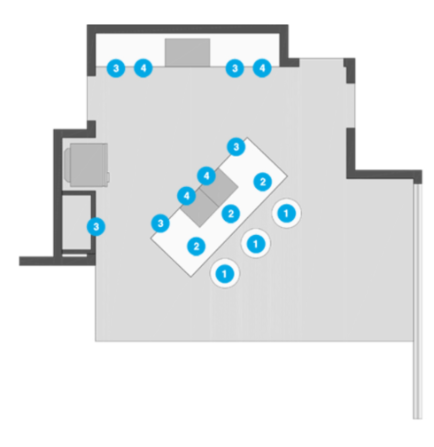 Online Designer Bathroom Floorplan