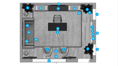 Online Designer Home/Small Office Floorplan