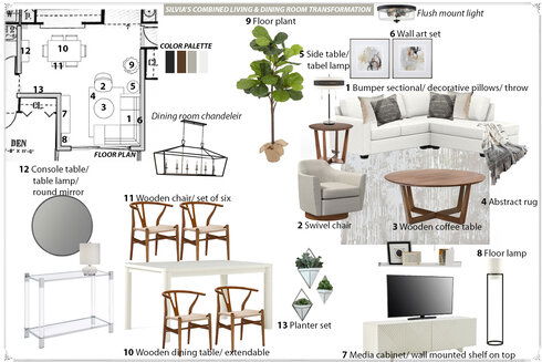 Cozy & Clean Traditional Home Transformation Franzi K. Moodboard 2 thumb