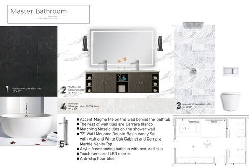 Sleek High End Bathroom Interior Design Darya N. Moodboard 1 thumb