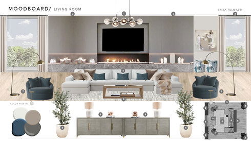 Inspiring Modern Contemporary Abode Design Erika F. Moodboard 2 thumb