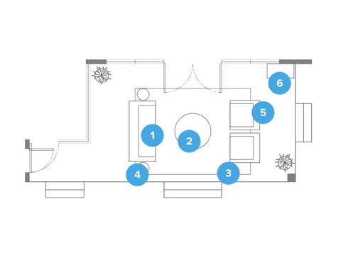 Online Designer Patio Floorplan