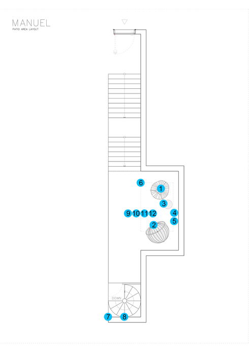Online Designer Patio Floorplan