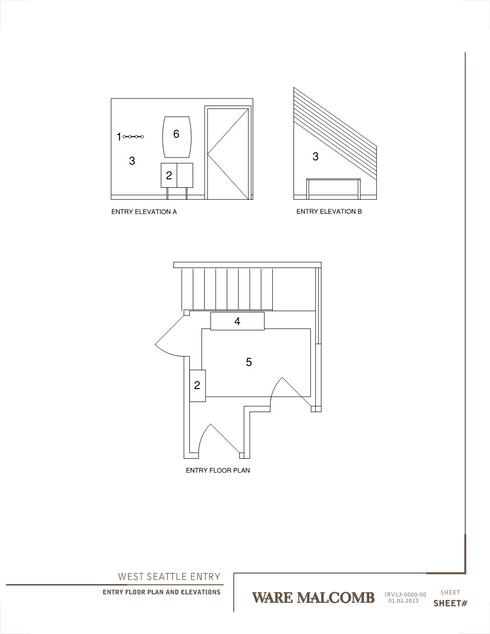 Online Designer Hallway/Entry Floorplan