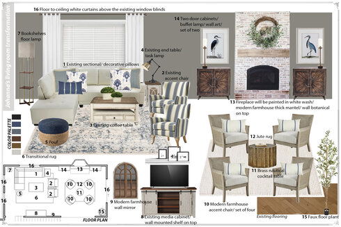 Elegant French Country Home Design Franzi K. Moodboard 1 thumb