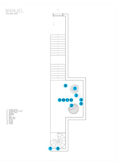 Online Designer Patio Floorplan