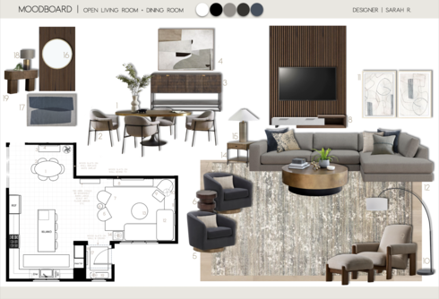 Modern Open-Concept Home with Bronze Accents Sarah R. Moodboard 1 thumb